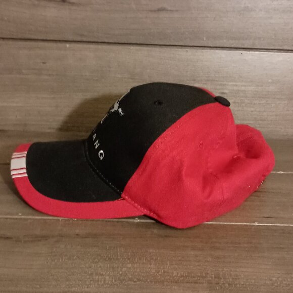 Mustang Baseball Cap Hat Adjustable Strap Checkered Flag Sports - Picture 7 of 11